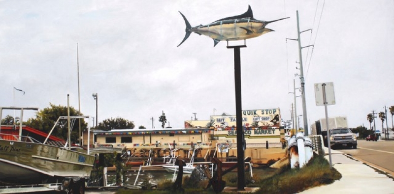 Port Isabel I by artist Michael Hewett